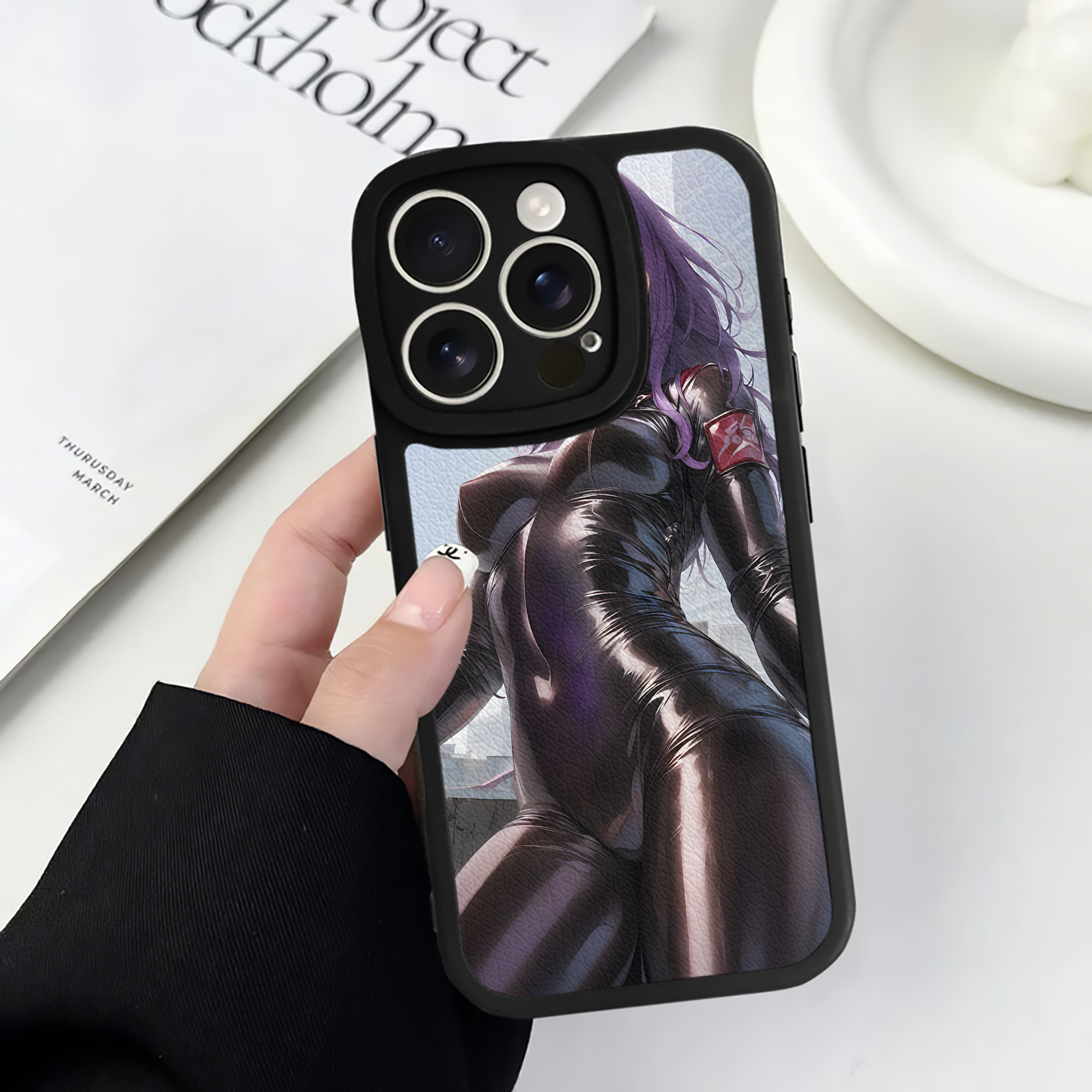 （画像用） EVA 新世紀エヴァンゲリオン 【iPhone 16シリーズ対応】シリコンスマホケース（レザー調） 材質：シリコン